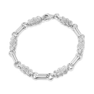 Silver Celtic Bracelet-SB02