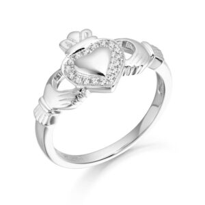 Silver Claddagh Ring-SCL32