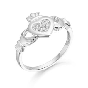 Silver Claddagh Ring-SCL33