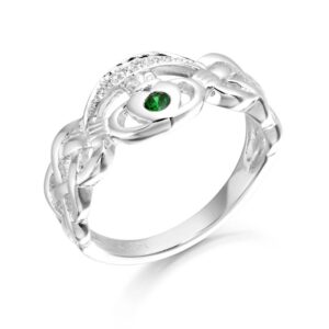 Silver Claddagh Ring-SCL35