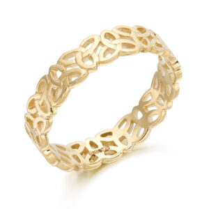9ct Gold Celtic Wedding Ring-1520