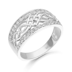 Silver Celtic Ring-S3238